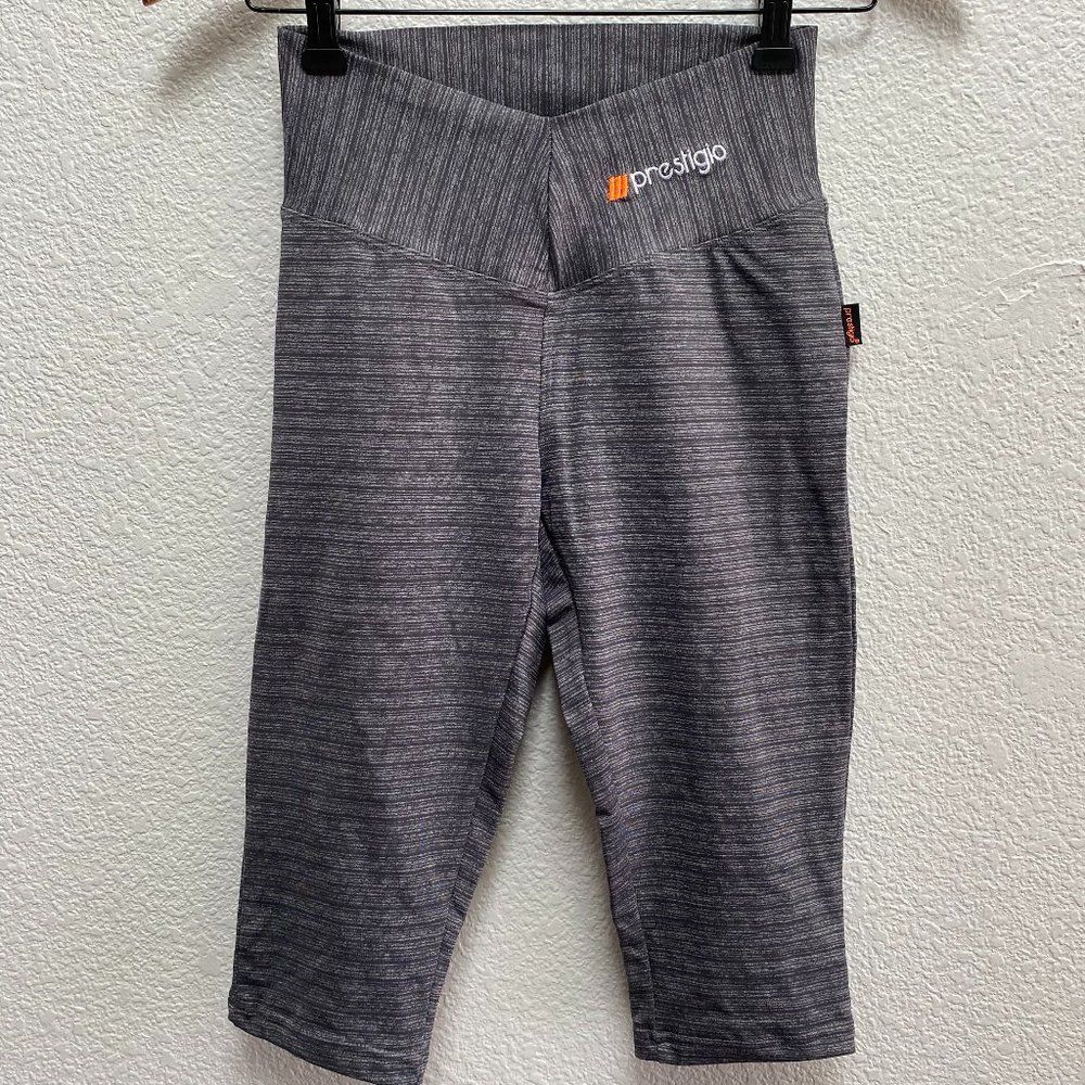 Prestigio Clothing Athletic Workout Capri Pants Mid-Rise Size Medium EUC